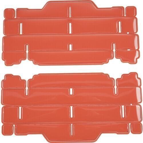 Motorcycle L & R Ktm Radiator Guard Decals Stickers For KTM 125 150 250 300 350 450 500 530 SX SXF XC XCF XCFW EXC EXCF XCW