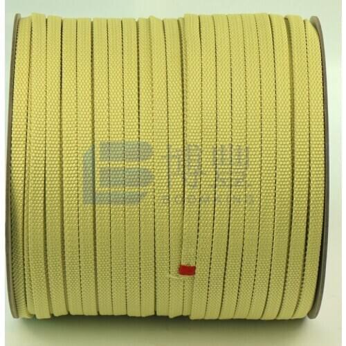 Size 10 x 3mm Glass tempering furnace high temperature rope 250m per roll,Wear - resistant, cold - burst resistant, insulated