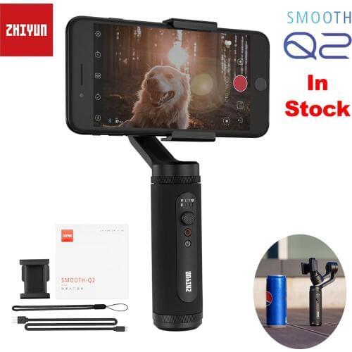 Zhiyun Smooth Q2 Small Pocket Size 3-Axis Smartphone Handheld Gimbal for iPhone Samsung Huawei Xiaomi