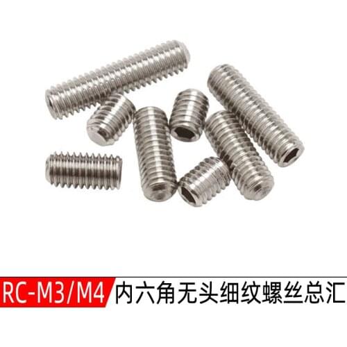 HSP 02098 M 3*4 Grub Head screw 8P RC 1:10 Scale Car Buggy Truck Original Parts
