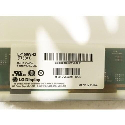 For LG LP156WH2-TLA1 LP156WH2 TLA1 LP156WH2 (TL)(A1) LED Display LCD Screen Matrix for Laptop 15.6" 40Pin Glossy Repalcement
