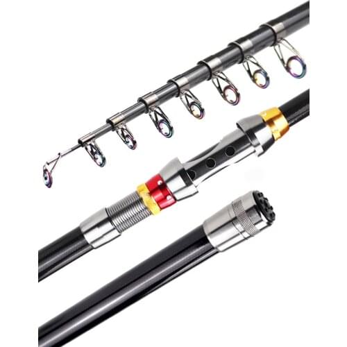 Fishing Rod 1.8M -3.6M Carp Fishing Rod Feeder Super Hard Carbon Fiber Telescopic Fishing Rod Fishing Pole