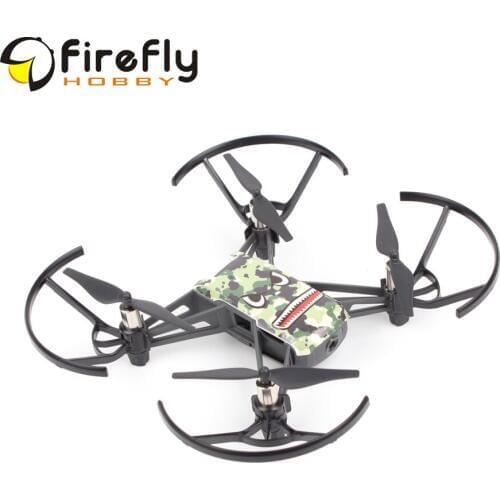 Waterproof PVC Stickers Drone Body Decals Skin for DJI TELLO EDU