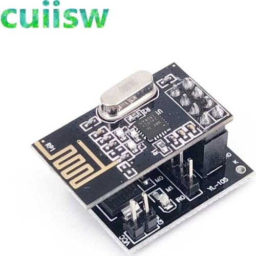 2PCS/LOT =1pcs New Socket Adapter Module Board +1pcs NRF24L01 Wireless Module