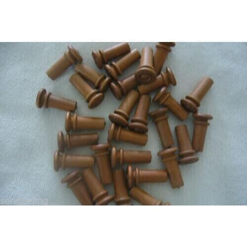 20pcs old Jujube wood viola endpins