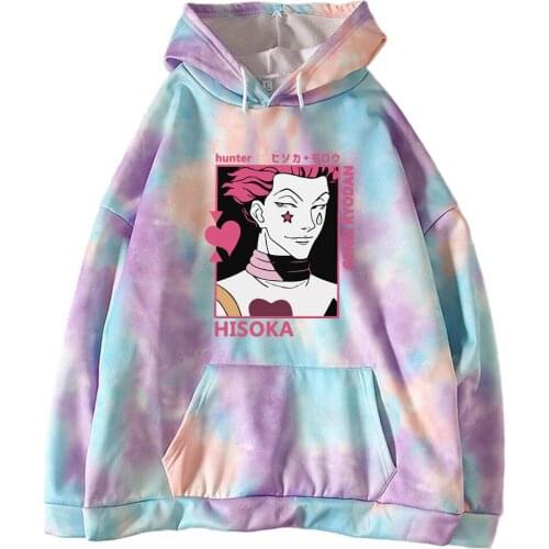 3D Hoodies Women/Men Hunter X Hunter hisoka Funny Long Sleeve Hooded Sweatshirt Men Hoodies