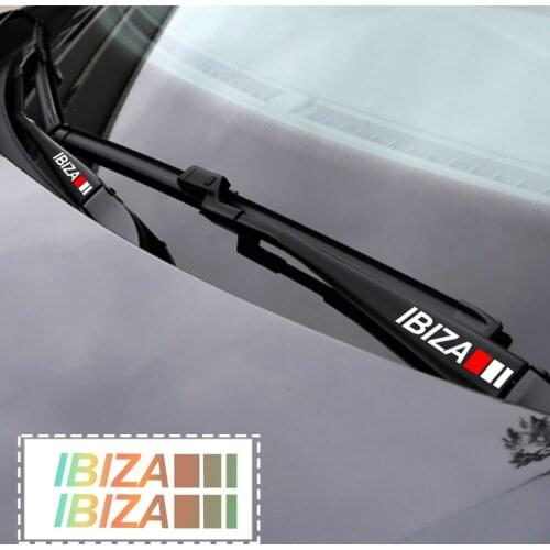 Car Vinyl Stickers Auto Decors Window Wiper Automobile Decals For Seat Ibiza Leon cupra Altea Waterproof PVC Auto Accessories