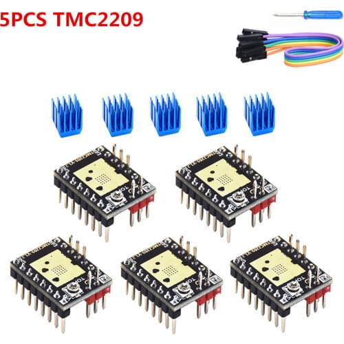 Tmc2209 uart stepper driver TMC 2209 driver stepping motor engine Stepstick module for BIGTREE SKR board Ramps 1.4 SKR MINI E3