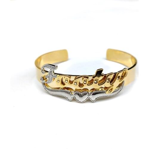 Custom Name Bracelets With Crowm Two Stone Stainless Steel Braclets Engraved With Heart Bracelet For Women Gifts Love Bracelet