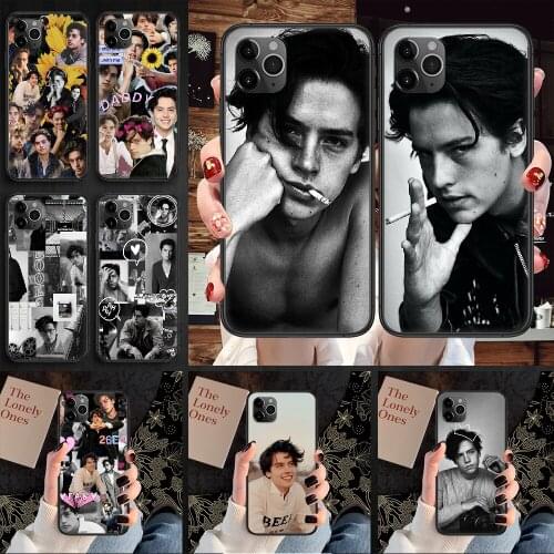 Riverdale Cole Sprouse Phone Case Cover Hull For iphone 5 5s se 2 6 6s 7 8 12 mini plus X XS XR 11 PRO MAX black fashion Etui