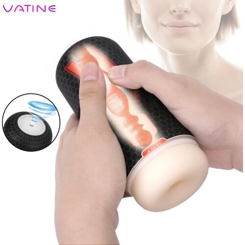 Erotic Realistic Vagina Anal Mouth Artificial Pussy Sex Toys For Men Male Masturbation Cup Silicone Soft Penis Pump