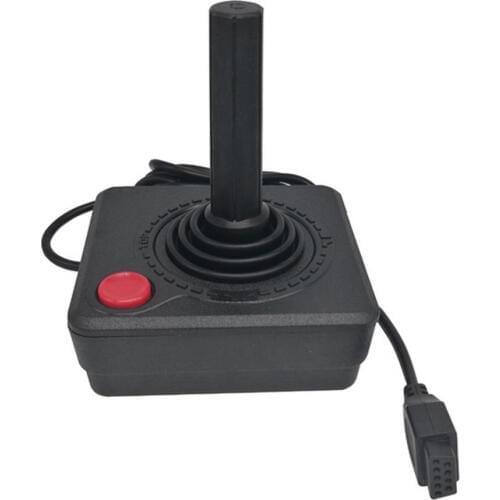 Ruitroliker Retro Classic Joystick Controller Gamepad for Atari 2600 Console System Black
