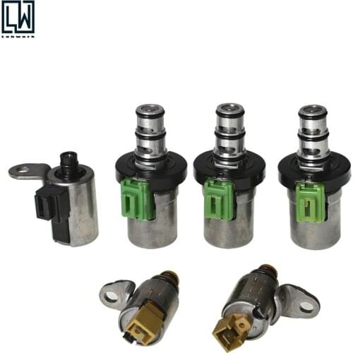 4F27E Transmission Shift Solenoid Set 1999-On ALL 6 SOLENOIDS For FORD-MAZDA