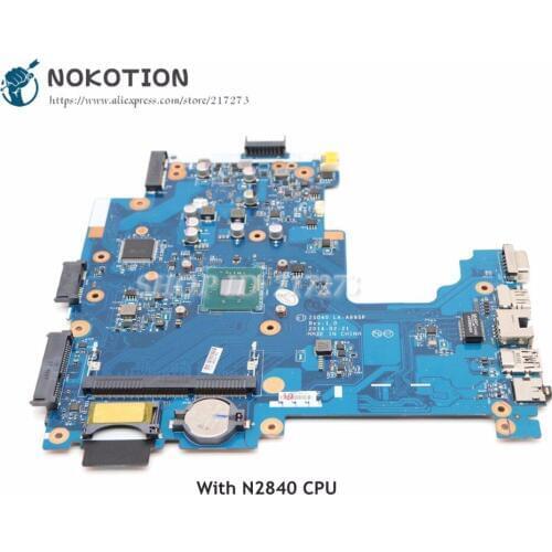 NOKOTION 788004-501 788004-001 For HP 14-R 240 Laptop motherboard ZS040 LA-A995P MAIN BOARD SR1YJ N2840 CPU