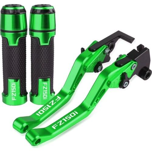 Motorcycle aluminum Accessories Handle Grips Handlebar Short Brake Clutch Lever For YAMAHA FZ150I 2013-2018 2014 2015 2016 2017
