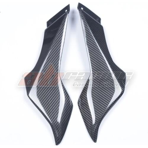 Motorcycle Air Tubes Covers Cowl Farings Carbon Fiber For MV Agusta F4 2010- 2017