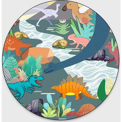 Nuovi tappeti circolari creativi di moquette per bambini Stanze Giochi star della serie mondiale di tappeti home moquette