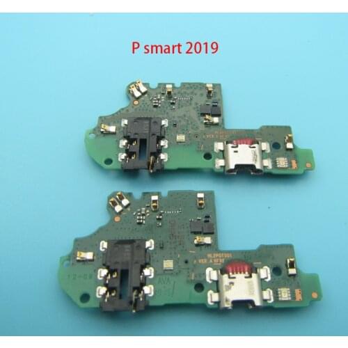 New Original Micro USB Charging Charger Port Dock Connector Flex Cable For Huawei P Smart Plus 2019 USB Board Repair Parts