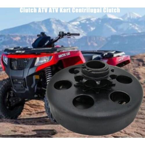Clutch ATV ATV Karting Centrifugal Clutch 10T Tooth 19MM Inner Hole With 420 Chain Car Interior Decoration