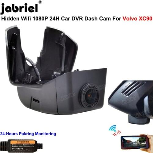 Hidden WIFI Dash Cam Car DVR Cameras 1080P 24H Video Recorder Dashcam for Volvo XC90 2014 2015 2016 2017 2018 2019 2020 2021