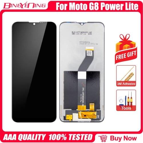 6.5 "For Motorola Moto G8 Power Lite XT2055-2 LCD Display With Touch Screen Digitizer Assembly Replacement