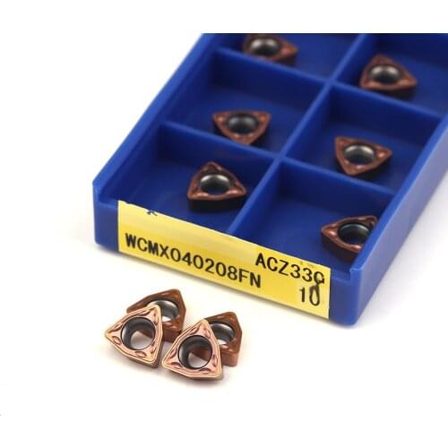 10 pcs WCMX040208 FN ACZ330 100% original SUMITOMO carbide tool CNC lathe turning tool