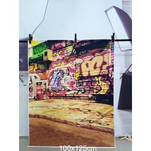 Vinyl Graffiti Wall Street Backdrops Cool Girls Boys Photography Backgrounds Wedding Wallpapers