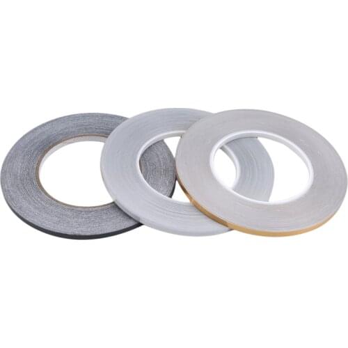 Waterproof Gold Silver DIY Copper Foil Strip Home Decor Gap Sealing Foil Tape Wall Sticker Floor Seam Sticker