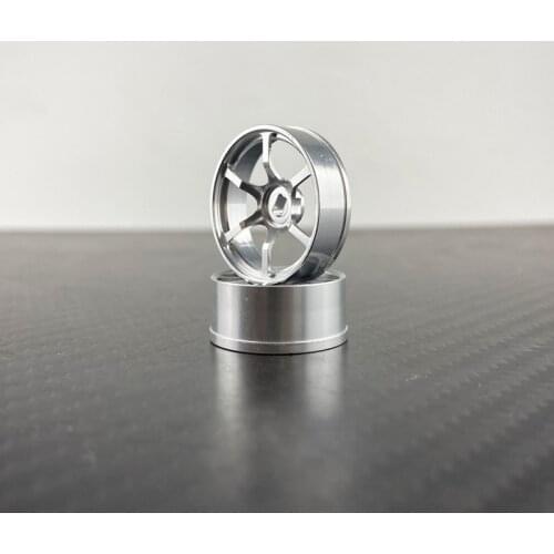 High Precision LK06S Silver Metal 22MM Wheel Hub for Mosquito MINIZ MINID DRZ AWD FWD BZ GLA RC Car Upgrade Parts Universal