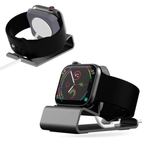 Aluminum Portable stand For Apple Watch Charger Station Dock iWatch series 6/5/SE/4/3/2/1 holder apple watch Charging base