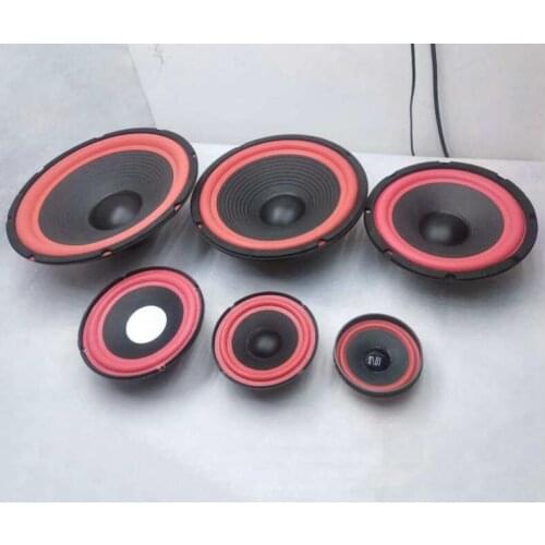 1pcs 4/5/6/8/10/12"inch 4Ω 60W~180W Subwoofer Speaker Car Woofer Audio