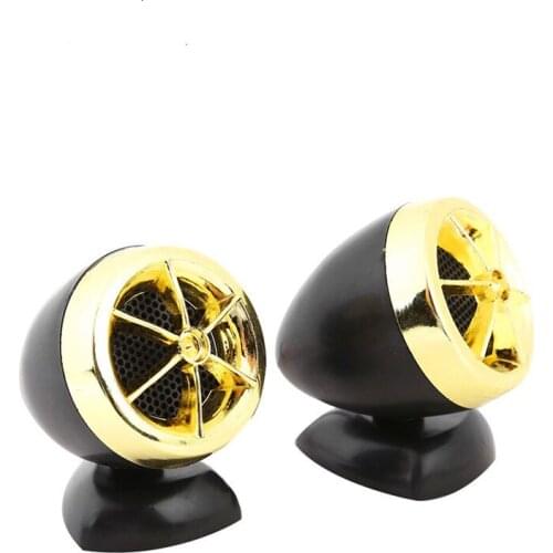 1pcs Car tweeter, car tweeter, car horn, tweeter, high-end car horn A029 gold