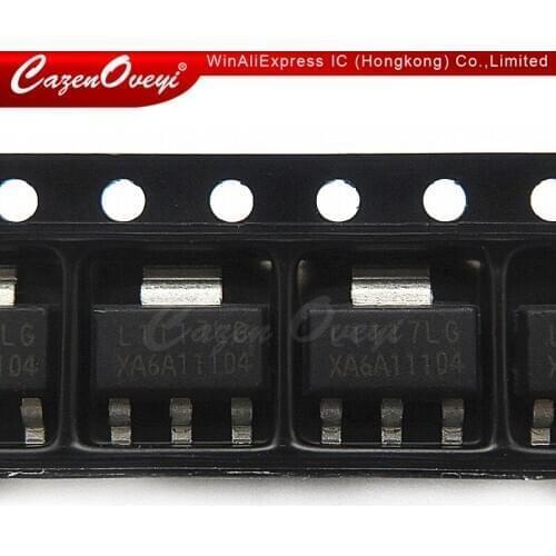 10pcs/lot AZ1117H-ADJ EH11A AZ1117EH-1.8 GH18G REG1117-3.3 BB1117 SPX1117M3-3.3 1117M3 KIA1117-3.3 KIA1117 L1117LG L1117L SOT223