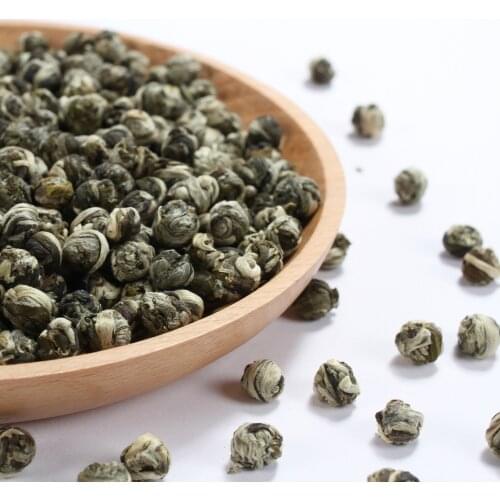 2021 Jasmine Dragon Pearls Chinese Jasmine Green Chinese Tea Fragrance Jasmine Pearl Slimming Flower KungFu Cha