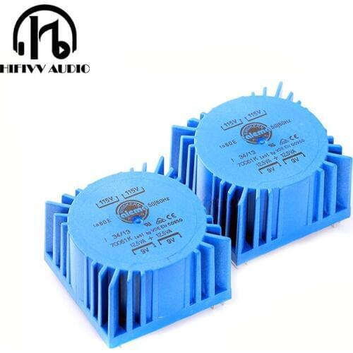 Hifi 25VA TALEMA Sealed Transformer input 115V*2 output option 7V 9V 12V for audio hifi amp DAC Transformer