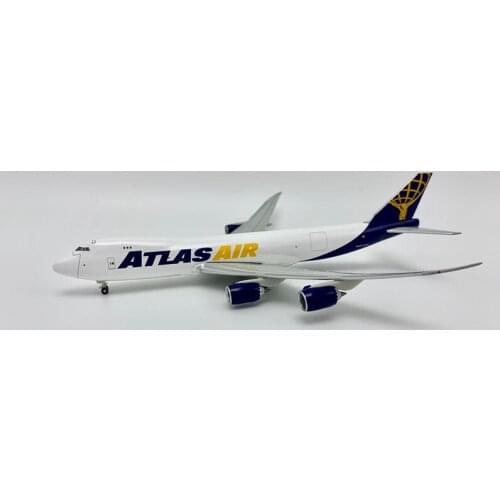 Metal Diecast 1:400 Scale ATLAS AIR Airlines B747-8F Dreamlifter with Wheels Landing Gears Alloy Aircraft Plane Model Collection