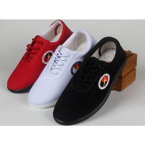 EU28~EU47 Kids&Adult wushu wu shu sneakers tai chi taijiquan shoes kung fu martial arts shoes black/red/white