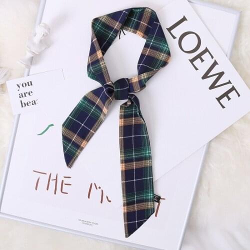 Small Scarf Women Scarf Narrow Long Wrist Small Ribbon Fashion Hair Band Scarves