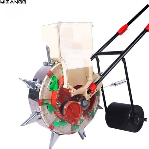 Multi-function Hand-push Seeder, Corn, Cotton, Soybean Peanut Planter, Film-pressing Machine, Precision Machine Wheat Seeder