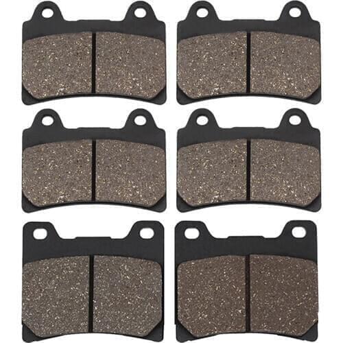 Motorcycle Front and Rear Brake Pads for YAMAHA FZR 750 Genesis 1987 1988 TDM850 TDM 850 1992 1993