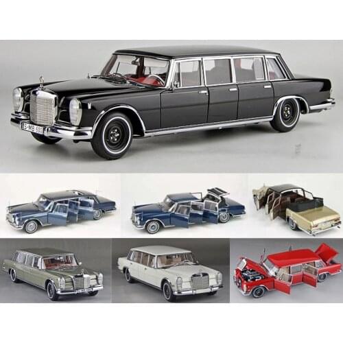 CMC 1:18 Mercedes Pullman W100 Pullman Multiple Choice Can Be Opened Collector Edition Metal Diecast Model Vintage Car Toy Gift