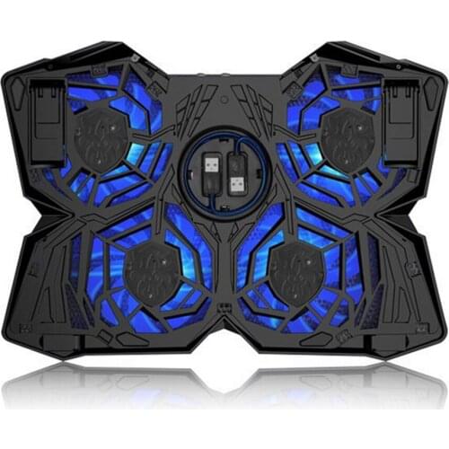 Laptop Radiator The Notebook cooling fan can be adjusted to the bracket, the speed of the laptop radiator is adjustable, there a