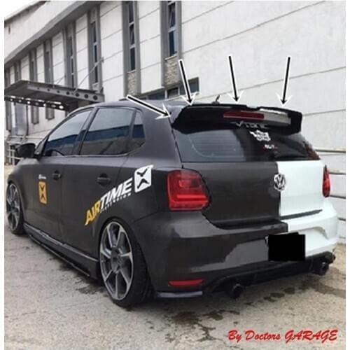 Volkswagen Polo Spoiler 2010 2011 2012 2013 2014 2015 2016 2017 Car Accessories Unpainted( Send Message Color Code )