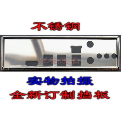 IO I/O Shield Back Plate BackPlate BackPlates Blende Bracket For ASUS ROG STRIX B450-I X470-I GAMING