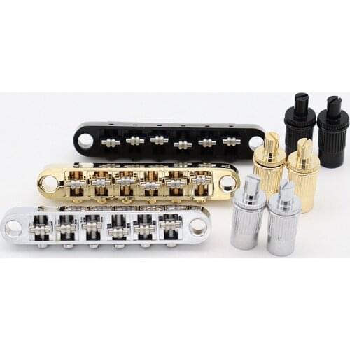 1set Guitar Roller Saddle Tune-O-Matic Bridge For Epiphone Les Paul SG Guitar BM005