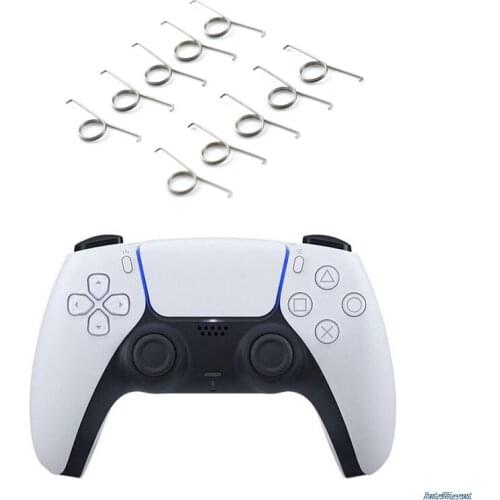 10Pcs for PS5 Controller Button Spring Metal Handle L2 R2 Trigger Repairing Part