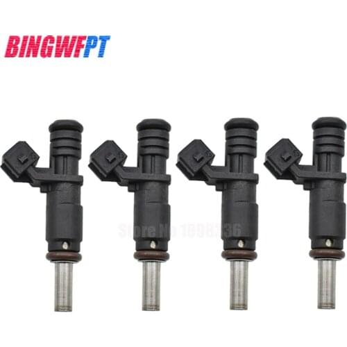 4PCS Auto part fuel Nozzle For BMW E87 E90 E91 E60 E61 E63 E65 E83 E85 N52 3.0L L6 2007-2013 Fuel Injector 7531634