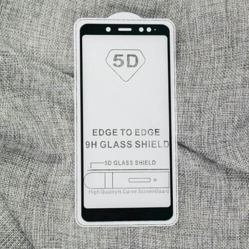 5D Full Glue Tempered Glass Protector For Xiaomi Redmi note 5 5A Pro Front Film Utra-thin Screen Protector