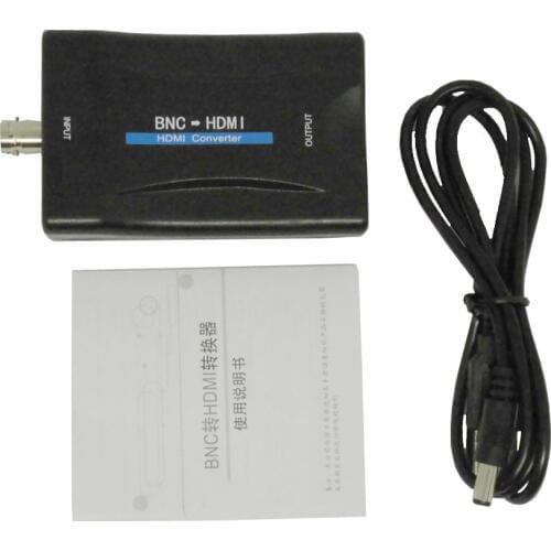 BNC To HDMI Converter Adapter 1080P/720P Display Video Audio Conversor Surveillance Monitor TV signal Converter with USB Cables