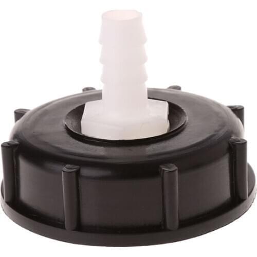 IBC Tote Tank Food Grade Drain Adapter 2.36" Coarse Thread To 12mm Hose Faucet Valve